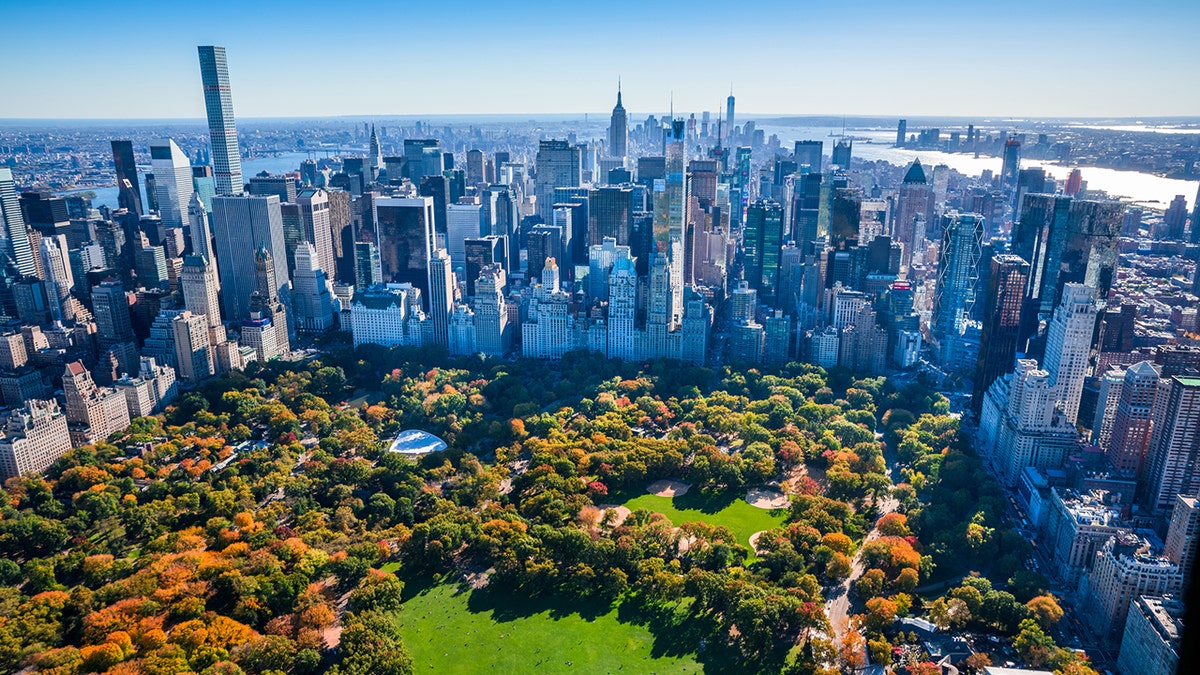 New York in fall season