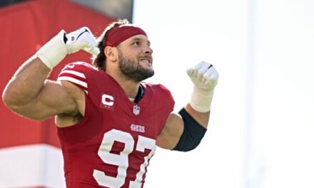 Watch: 49ers Nick Bosa in ‘Make America Great Again’ Hat Crashes NBC Post-Game Interview