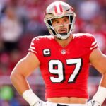 49ers star Nick Bosa may face discipline for displaying MAGA hat after game