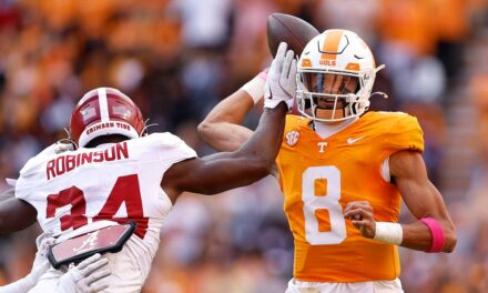 Tennessee upsets Alabama in SEC thriller; second loss of season puts Crimson Tide’s playoff hopes in jeopardy