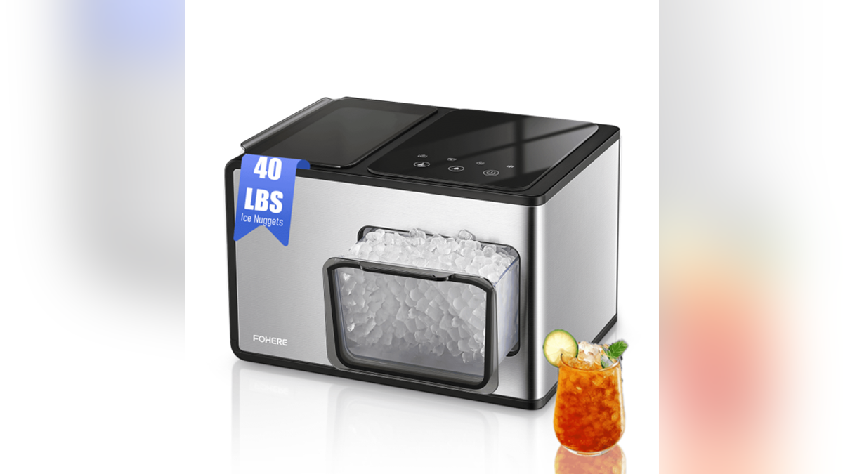 Get all the ice you possibly need with a countertop ice maker. 