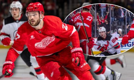 Red Wings’ Michael Rasmussen Scores One Of The Most Cold-Blooded Empty Net Goals Ever