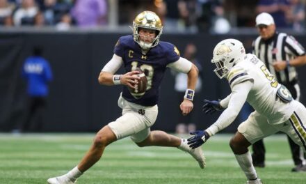 Two Looks For Notre Dame Vs Navy