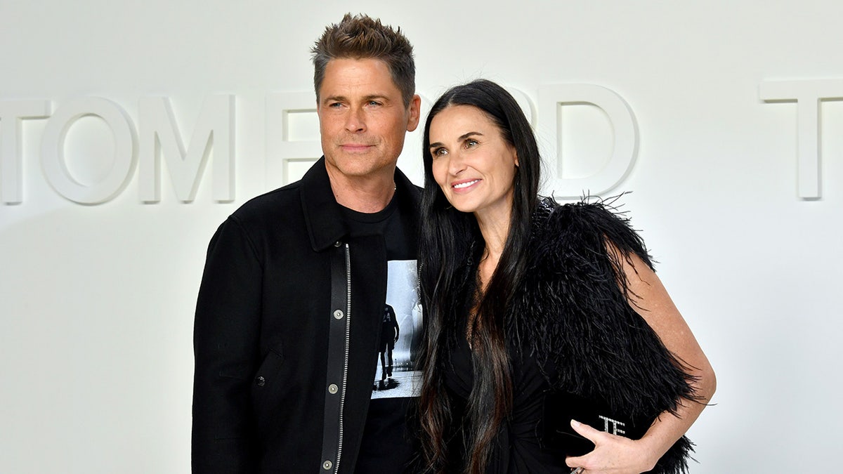 Rob Lowe and Demi Moore