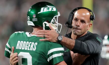 Aaron Rodgers Says Idea That He Got Robert Saleh Fired Is ‘Patently False’