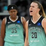 Liberty’s Sabrina Ionescu nails long 3-pointer to help team to Game 3 win in WNBA Finals