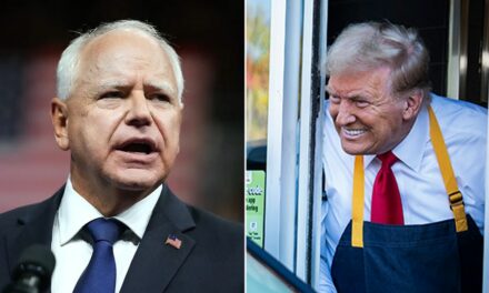 Walz taunts Trump over McDonald’s appearance, says Harris ‘actually worked’ at one