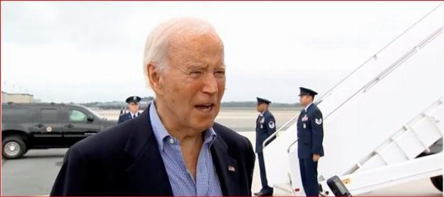 Joe Biden press gaggle