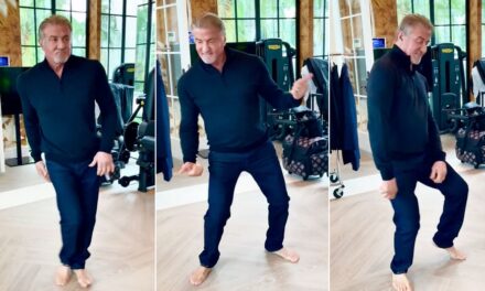 Sylvester Stallone, 78, goes viral with unique dancing video