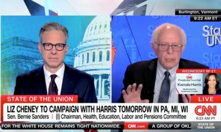 CNN host presses Bernie Sanders on why Kamala Harris is campaigning with Liz Cheney and not him