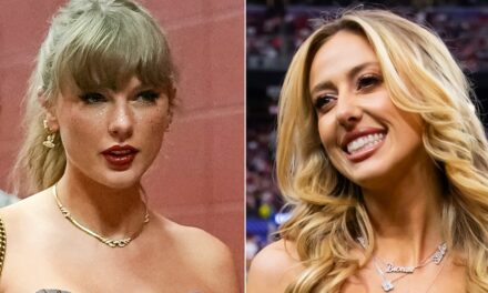 Taylor Swift, Brittany Mahomes spotted in same suite for 1st time this season