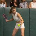 Genie Bouchard Ends Up With A World Series Foul Ball That Hit A Lady In The Face & Left Her Bleeding Profusely