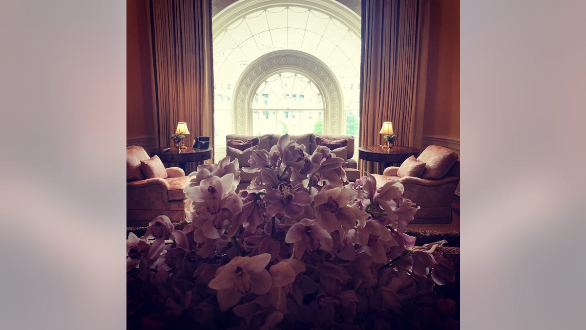 roses in the White House