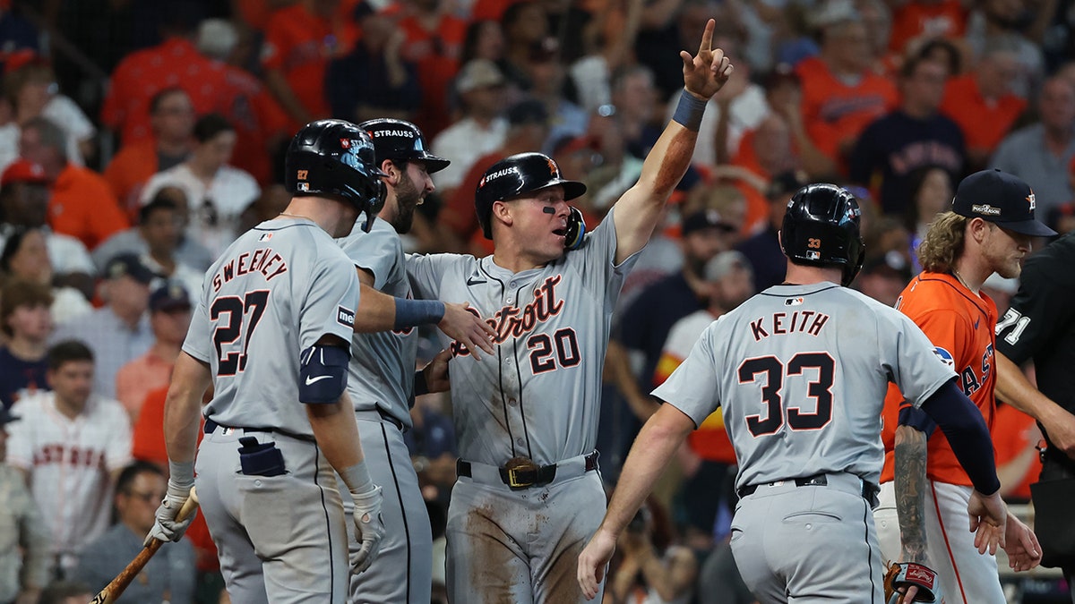 Tigers celebrate double