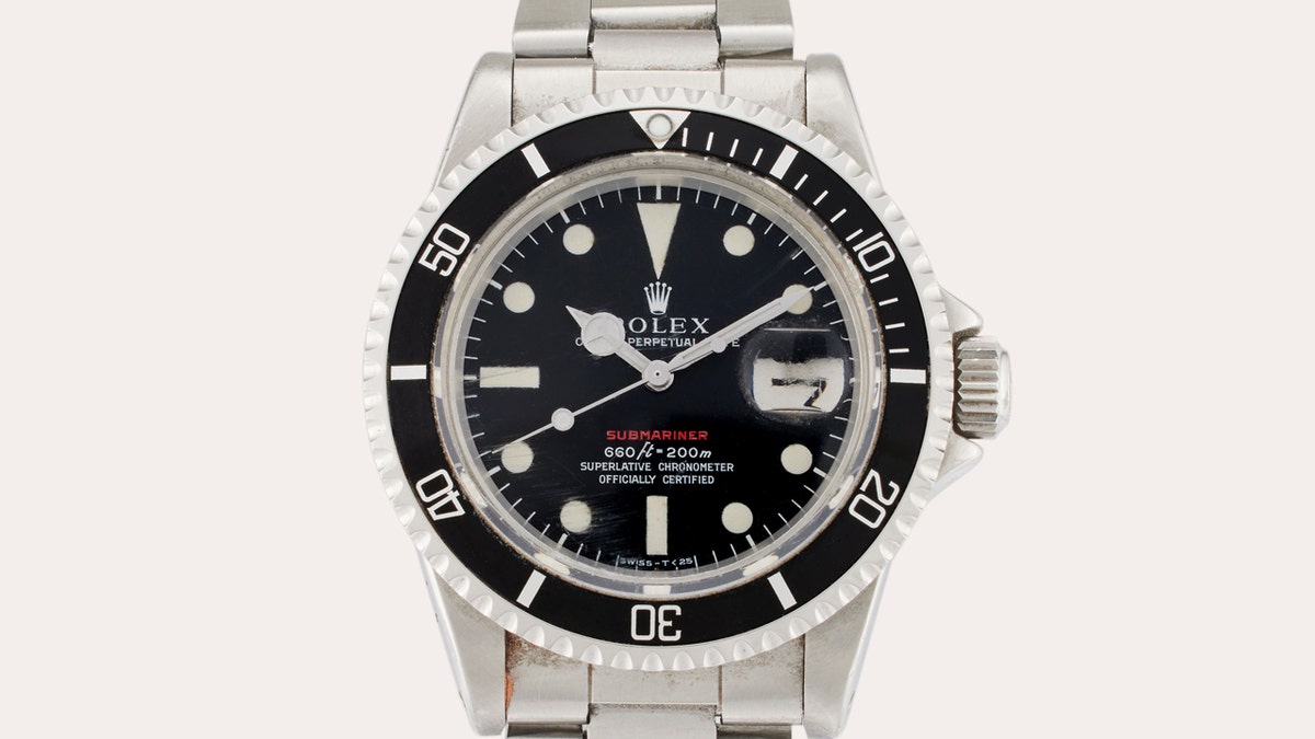 A Rolex watch worn by Al Giddings