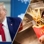 Trump teases he will ‘do everything’ while working behind McDonald’s counter in crucial swing state