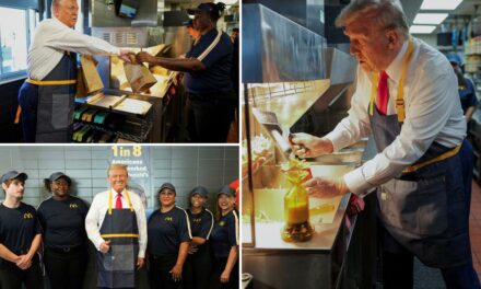 “I’ve Now Worked for 15 Minutes More Than Kamala” – Trump Works Fry Cooker at McDonald’s