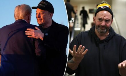 Fetterman issues warning to Democrats after Elon stumps for Trump in Pennsylvania