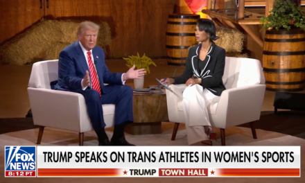 Trump pledges to protect women’s sports from male athletes during Faulkner town hall: ‘We absolutely stop it’