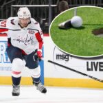 Caps Defenseman Trevor Van Riemsdyk Electrifies With 60-foot Conference Room Putt