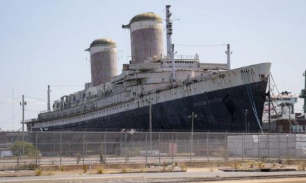 Historic SS United States in Philadelphia burglarized by several suspects surveillance video reveals