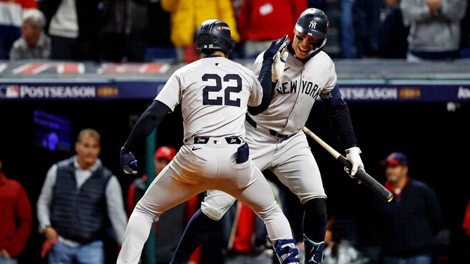 The New York Yankees over the Los Angeles Dodgers in Game 1 of the 2024 World Series is one of my picks in the 'Weekend Betting Guide' for October 25-27. (Scott Galvin-Imagn Images)