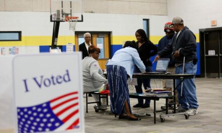 Viral video shows fight between man and poll workers over ‘Let’s Go Brandon!’ hat