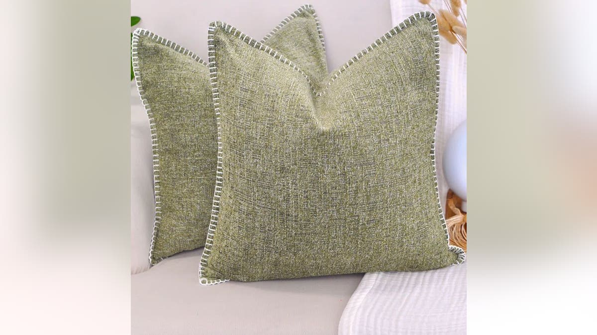 Spruce up your sofa with these throw pillows.