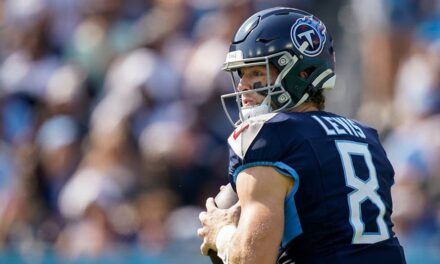 Titans’ Will Levis barrels over crew member on scramble, leaves worker injured