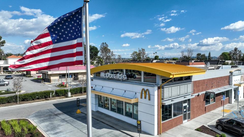 A McDonald's in Azusa