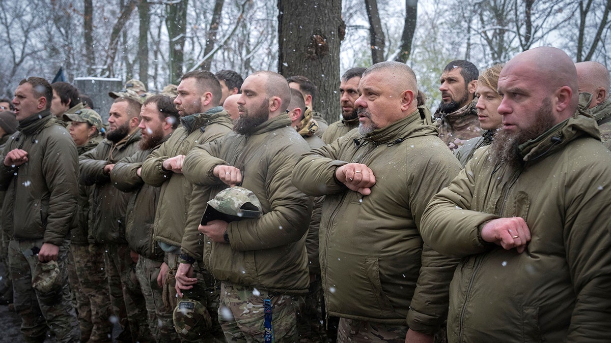 Ukrainian soldiers