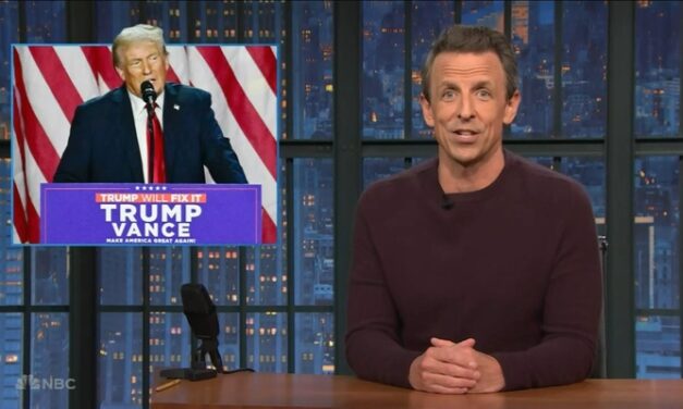 Meyers Mourns Our ‘Stupid System’ Ended Trump’s Legal Troubles