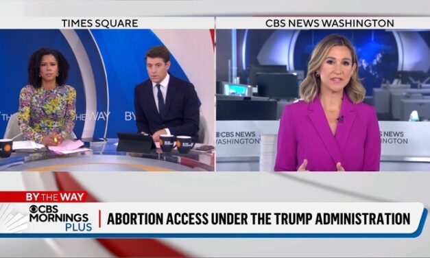 Abortion-Obsessed CBS Journo Discovers Split-Ticketing on Abortion, Presidential Ballot