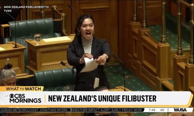 CBS Fawns Over Bizarre Indigenous Filibuster in New Zealand as Role Models