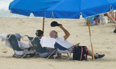 Joe Biden Caught On Camera In Embarrassing Beach Moment, Nearly Faceplants