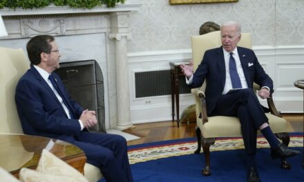 Biden Gives Insane Response to Reporter’s Question About Hostages During Photo Op With Israeli President