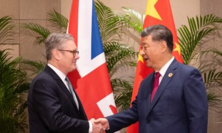 UK Prime Minister Calls for Strong Relationship with Communist China During Meeting with Xi Jinping