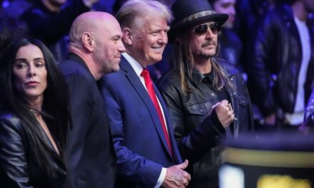 Cry More! Trump and Company Attend UFC at MSG and CBS News Just Can’t Deal