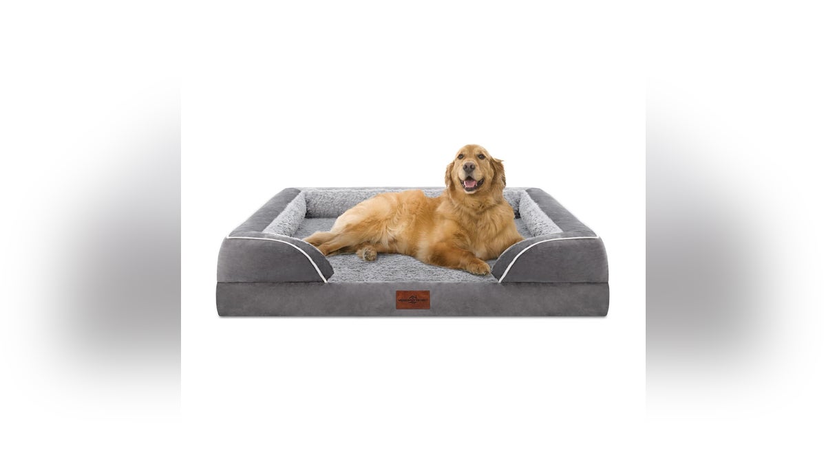 This pet bed is the ultimate comfort to your furry friend. 