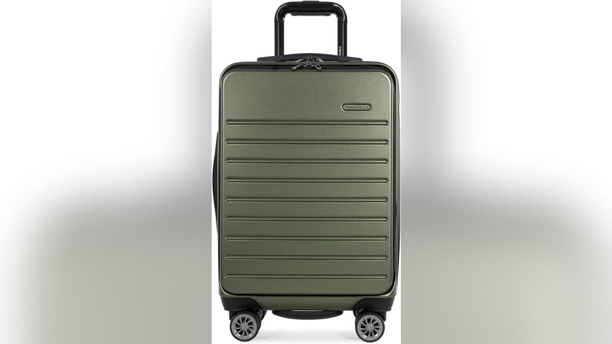 Protect your belongings with a hardshell suitcase.