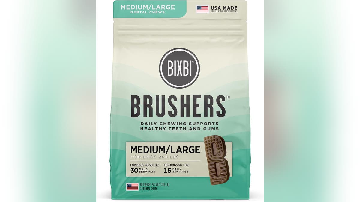 Bixbi is good for your pet's oral health.