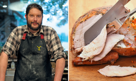 ‘Yellowstone’ star and chef reveals Thanksgiving turkey carving tips, common bird-cooking mistakes