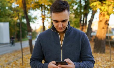 Sad: Man Almost Lets Beautiful Autumn Day Distract Him From Doomscrolling On Phone