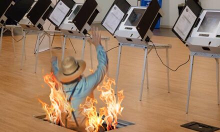 Amish Man Falls Through Trap Door Directly To Hell After Using Electronic Voting Machine