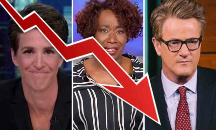 MSNBC ratings have collapsed since Trump’s landslide victory