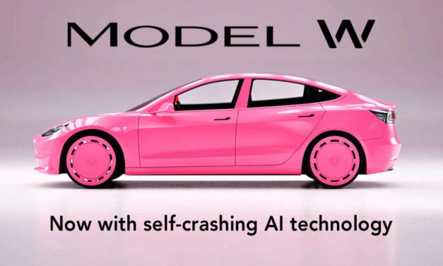 Tesla Introduces Self-Crashing Car For Women