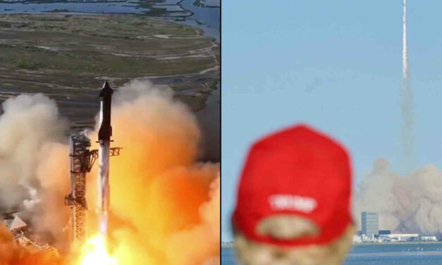 VIDEO: SpaceX pulled off another mind-blowing test launch of Starship yesterday (this guy in the red hat watched)