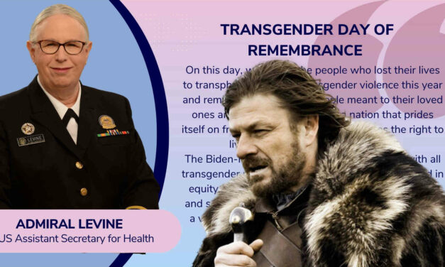 Did you know Wednesday is yet another transgender holiday? Check it out.