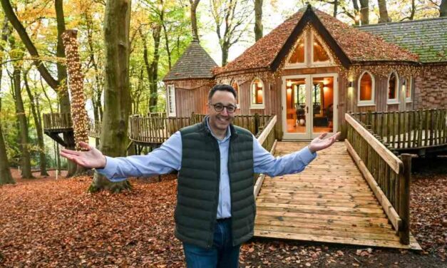 Check out this magical, Narnia-themed treehouse rental that neighbors C.S. Lewis’ home