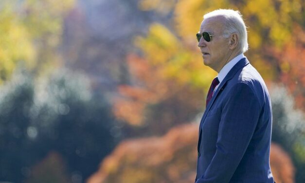 Lame Duck President Joe Biden Stuck in the Back of APEC Family Photo